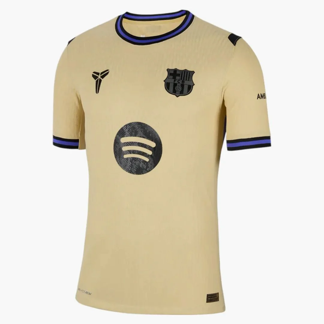 Fc Barcelona X Kobe Bryant Lamine Yamal Ucl Away 2025/26 Player's Edition Jersey Yellow