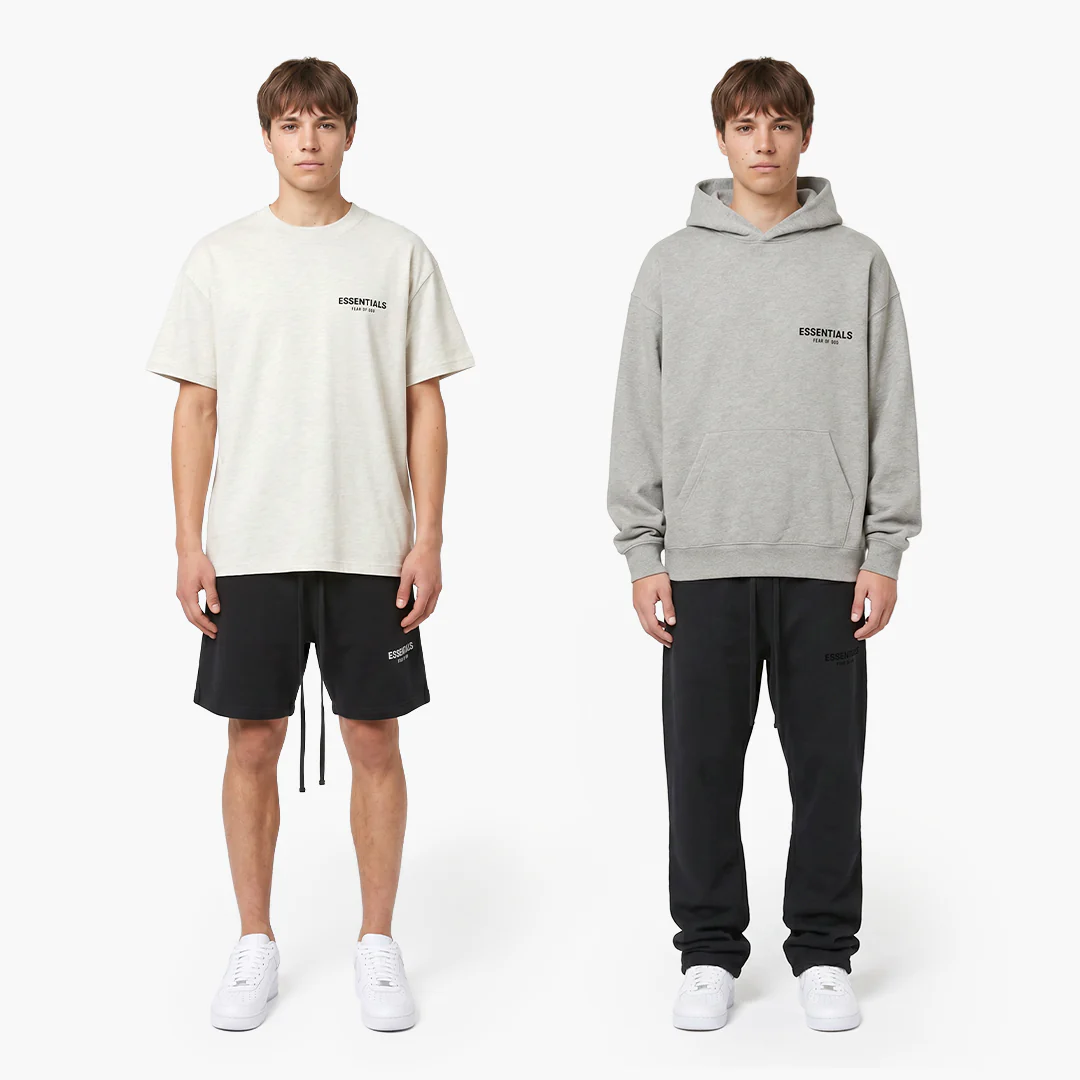 Fear Of God Essentials Classic Short Sleeve Tee Bright White - Image 6