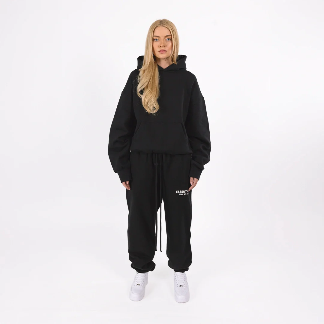 Fear Of God Essentials Classic Sweatpant Jet Black - Image 3