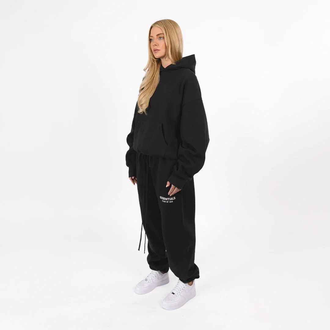Fear Of God Essentials Classic Sweatpant Jet Black - Image 4