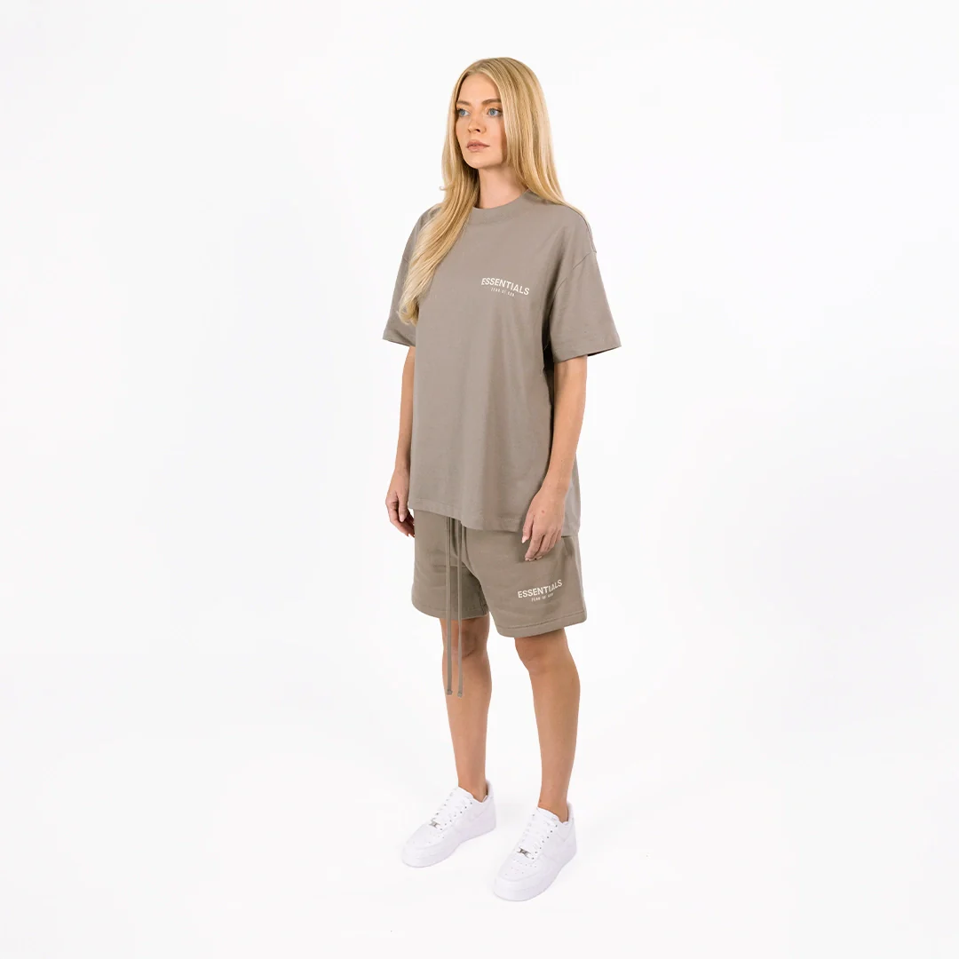 Fear of God Essentials Desert Taupe - Summerset (T-Shirt & Short) - Image 4