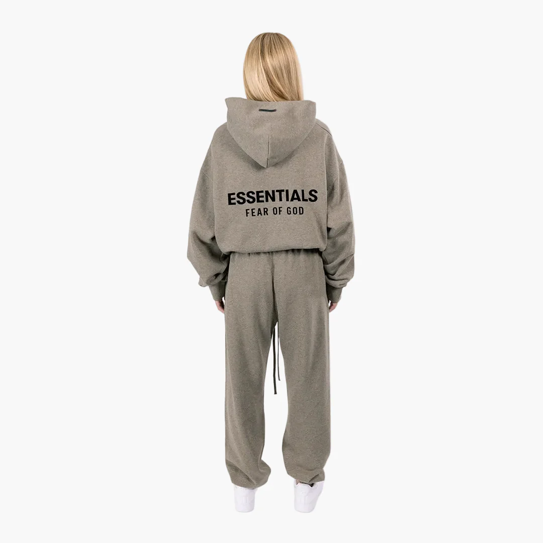 Fear Of God Essentials Fleece Essential Sweatpant (FW24) Heather Gray - Image 3