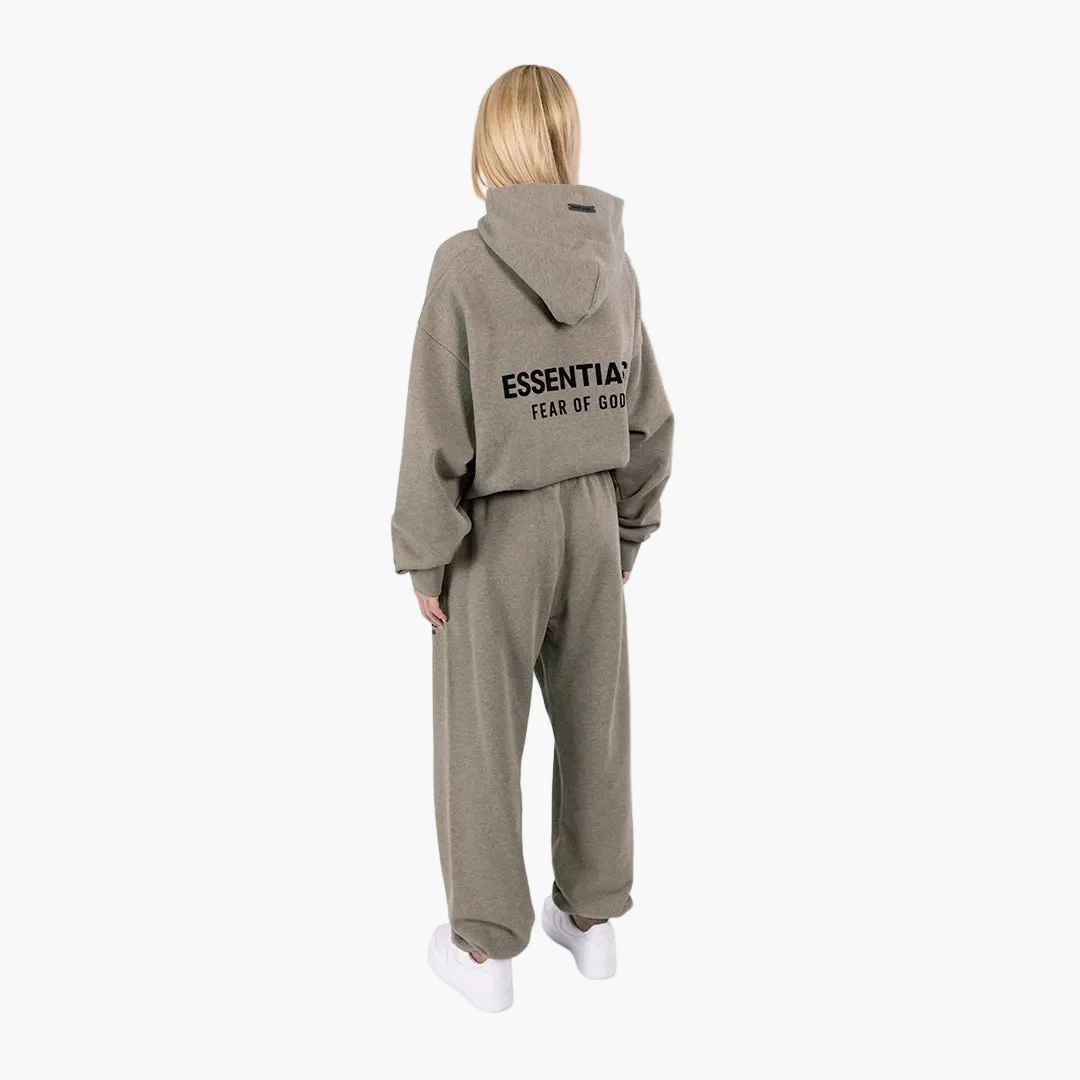 Fear Of God Essentials Fleece Essential Sweatpant (FW24) Heather Gray - Image 5