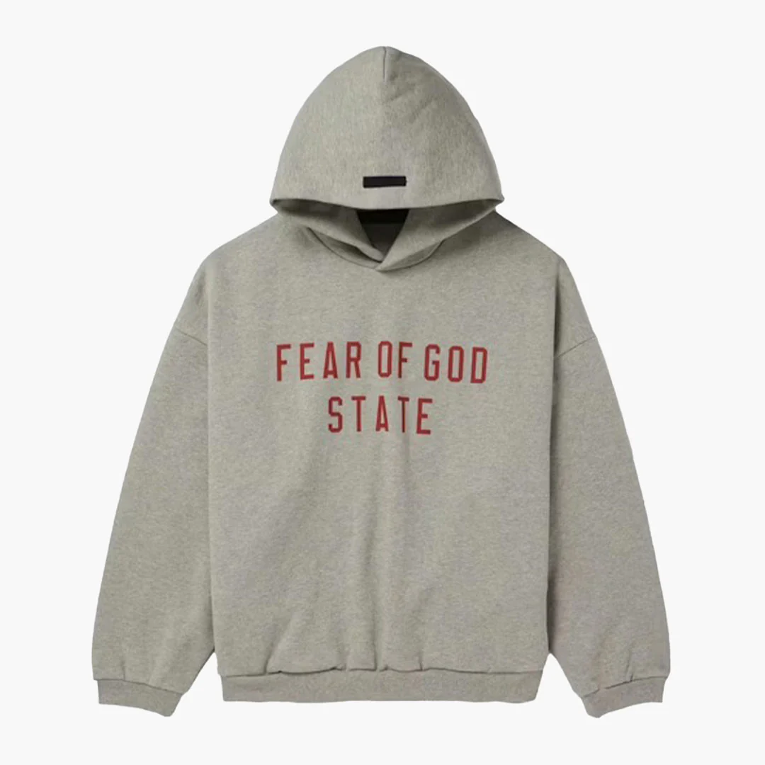 Fear Of God State Fleece Hoodie Dark Heather