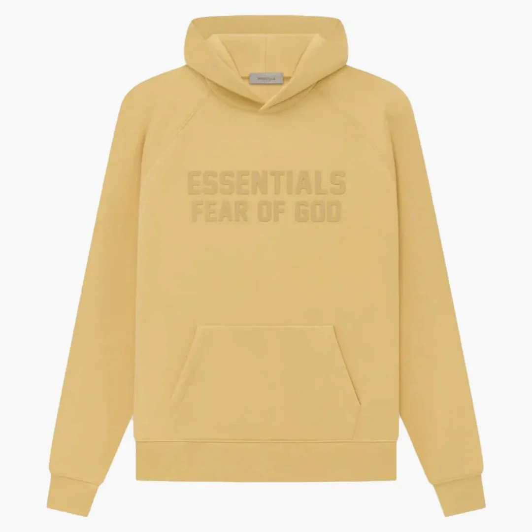 Fear Of God Essentials Hoodie Light Tuscan