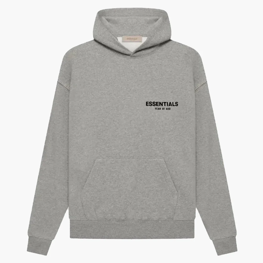 Fear Of God Essentials Hoodie (2022) Dark Oatmeal - Image 2
