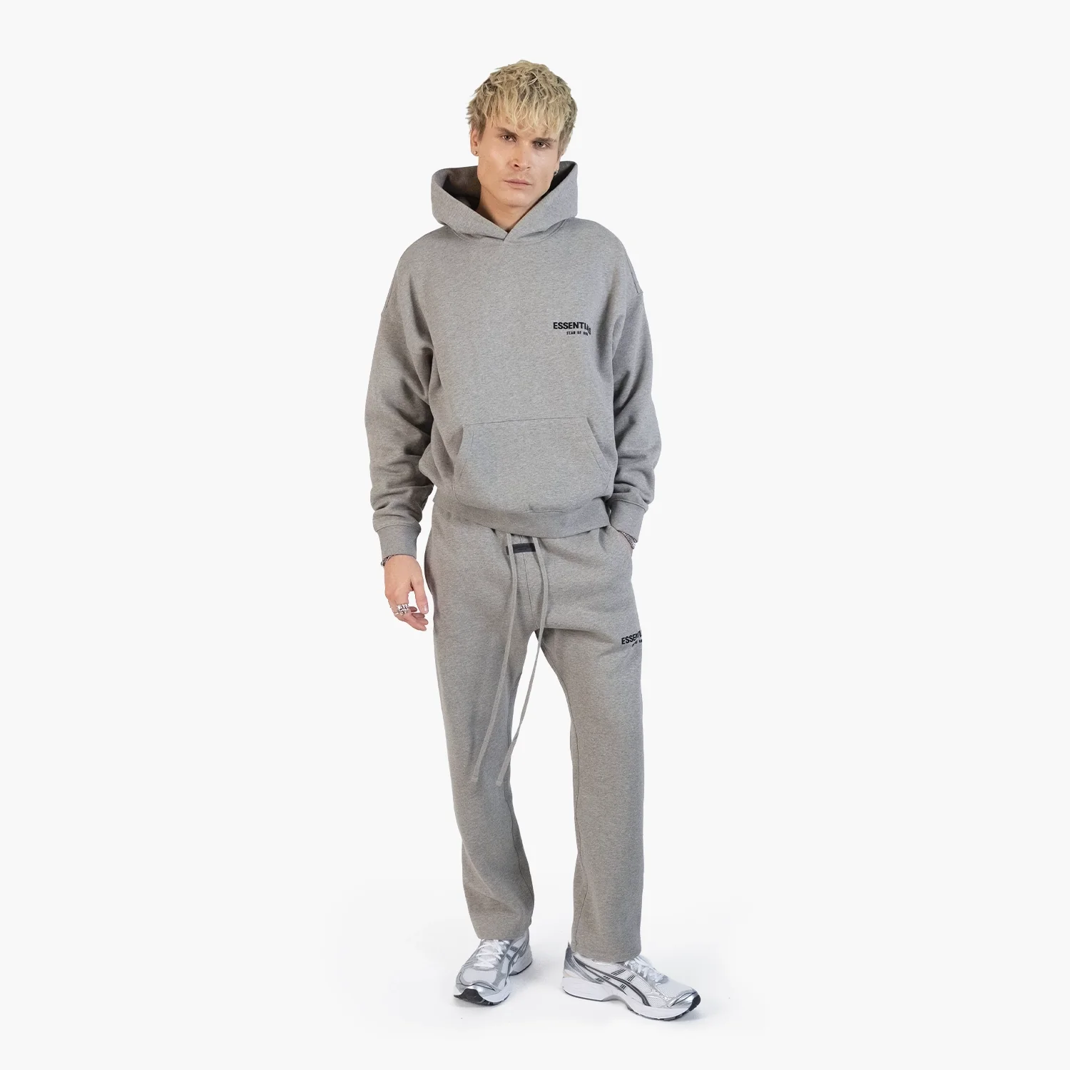 Fear Of God Essentials Hoodie (2022) Dark Oatmeal - Image 5