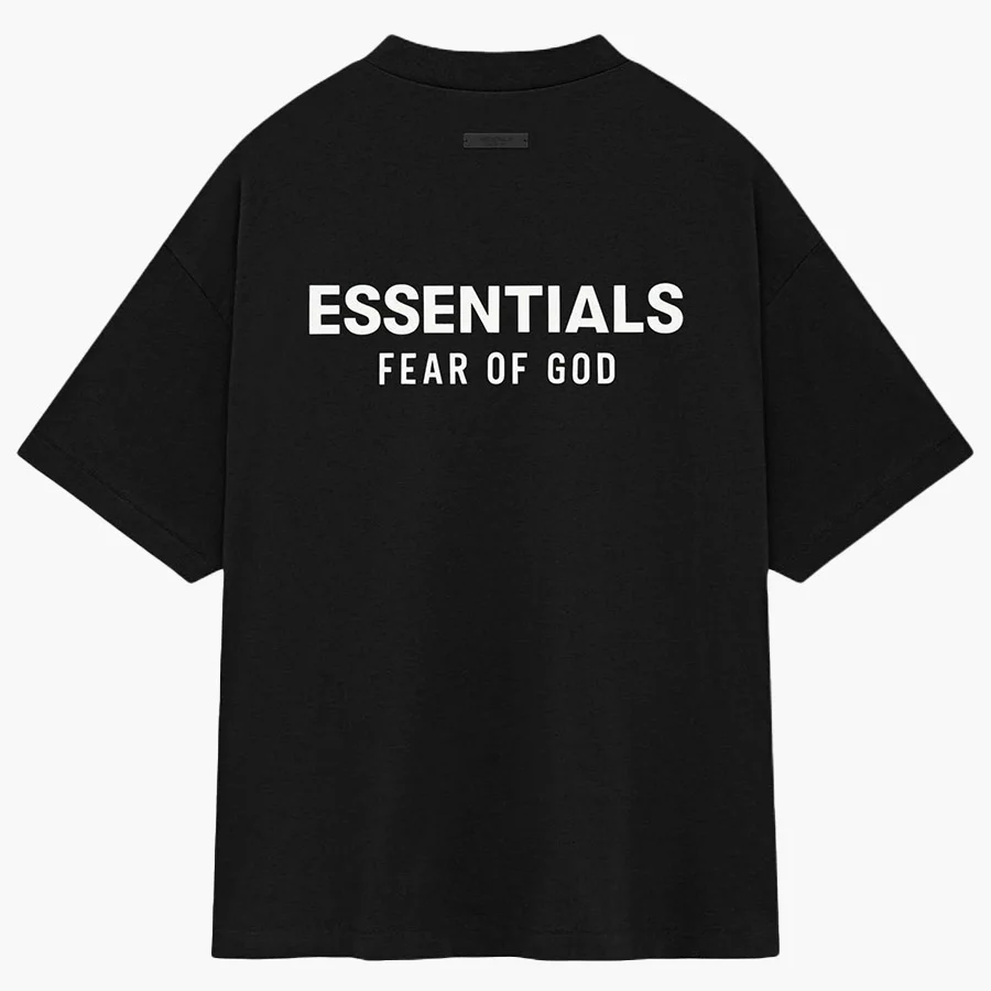 Fear Of God Essentials Jersey Crewneck T-shirt Black
