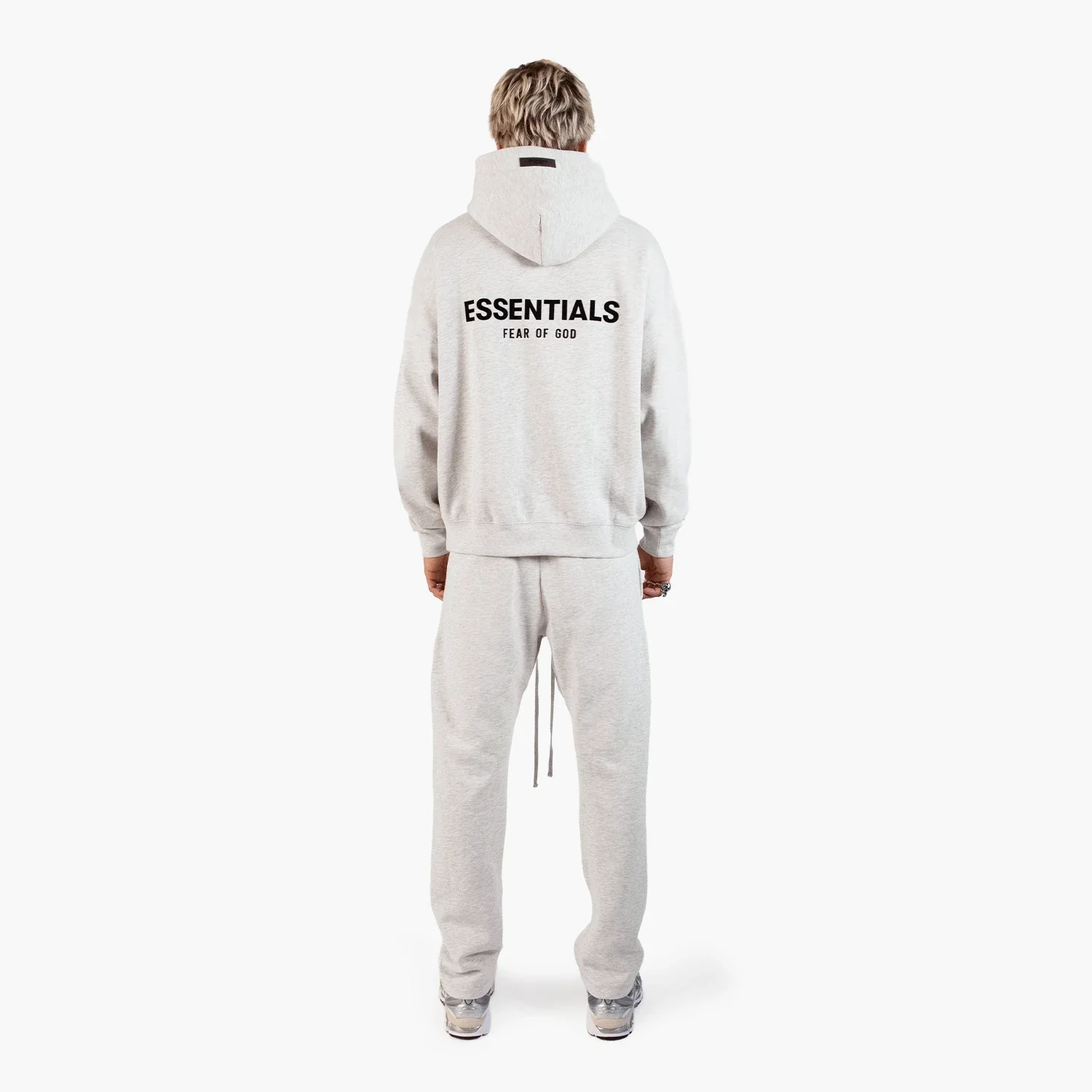 Fear Of God Essentials Relaxed Sweatpants (ss22) Light Oatmeal - Image 3