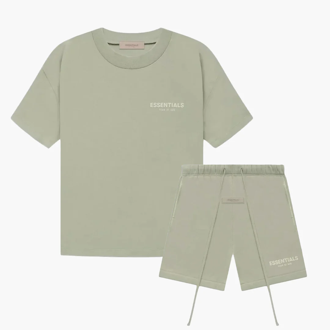 Fear of God Essentials Seafoam - Summerset (T-Shirt & Short)