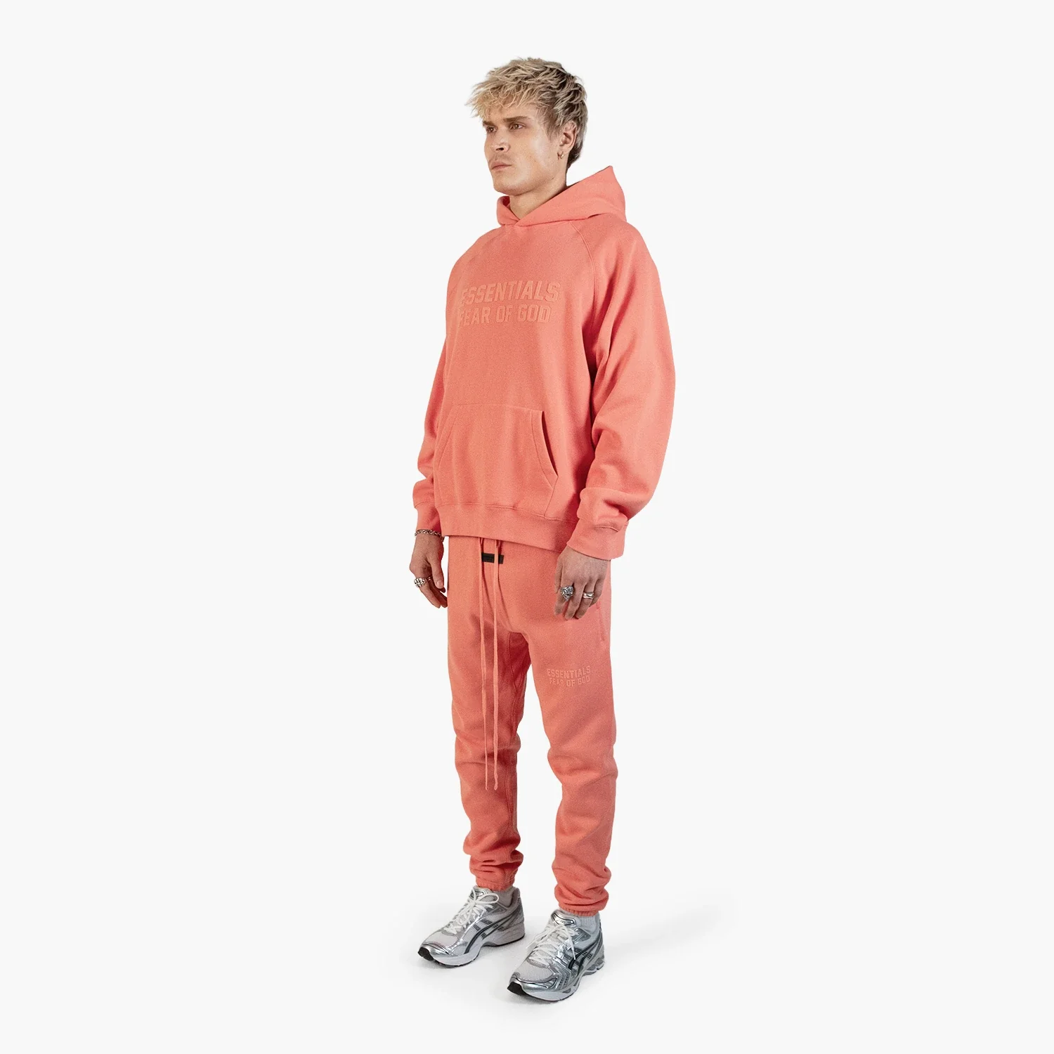 Fear Of God Essentials Sweatpant Coral - Image 3