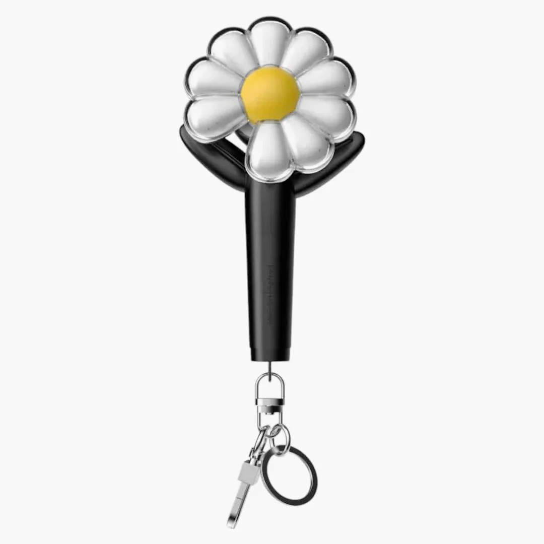 G-dragon Ubermensch Official Mini Light Keyring Black/white