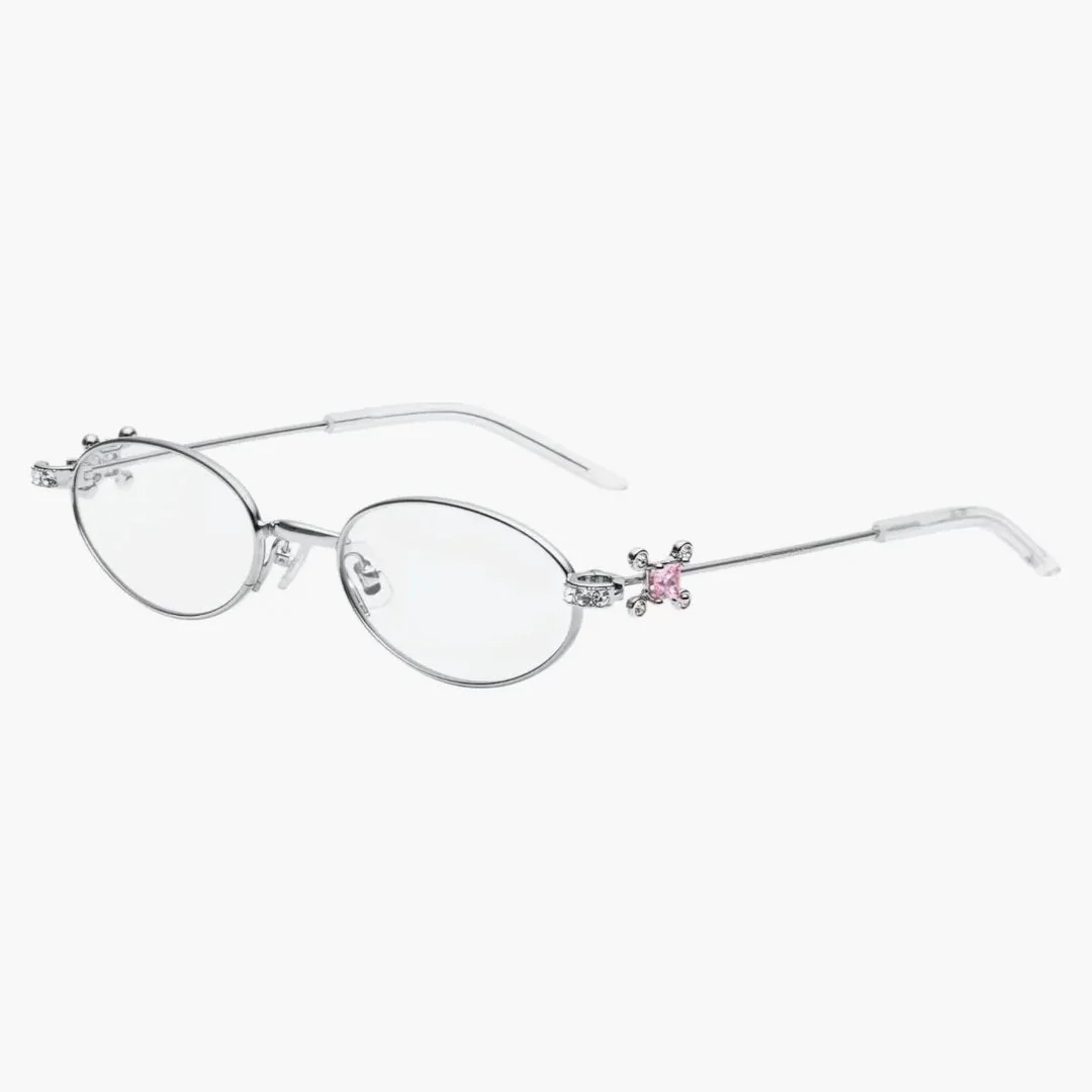 Gentle Monster On Ring 02 Sunglasses Silver/clear