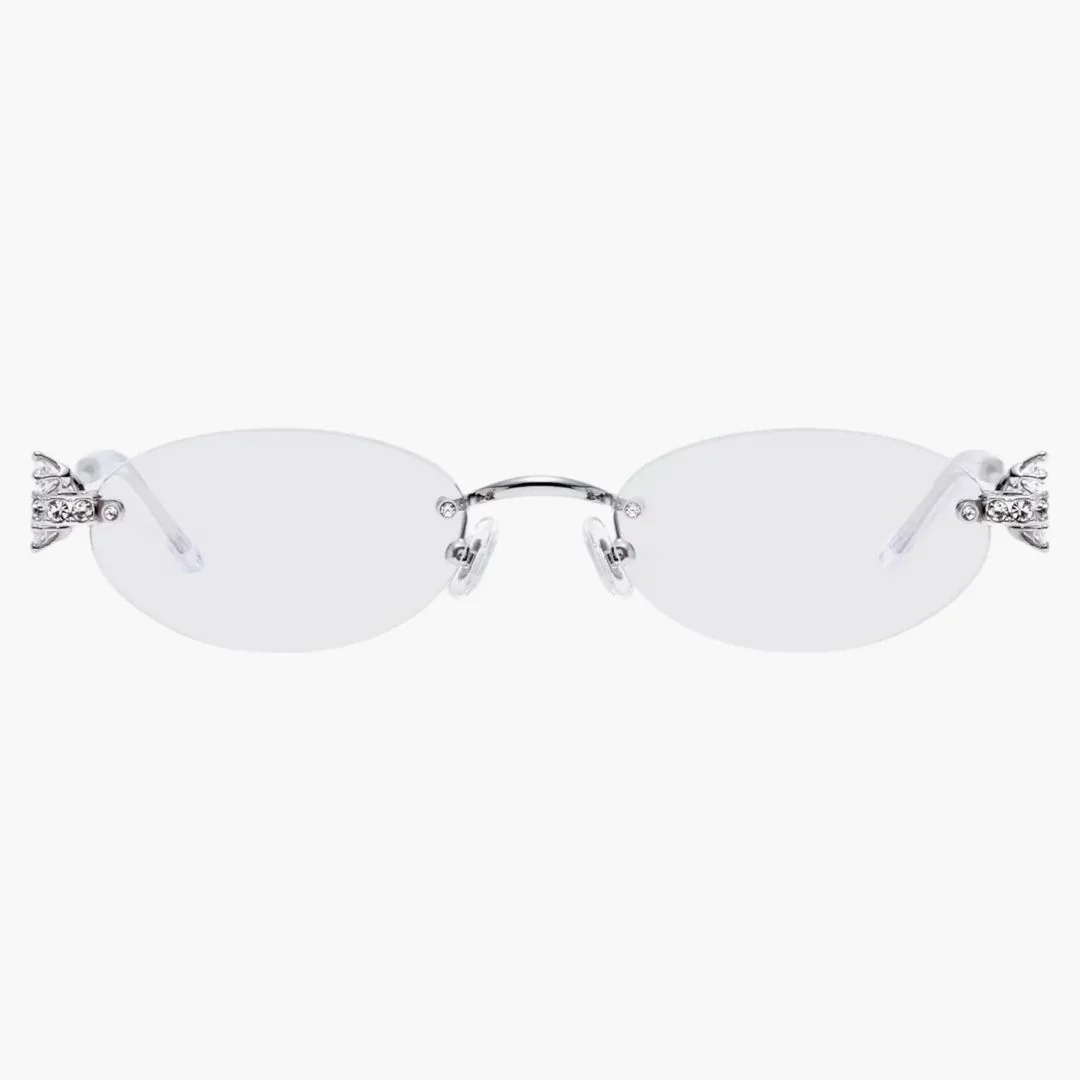 Gentle Monster Orora 02 Sunglasses Silver/clear