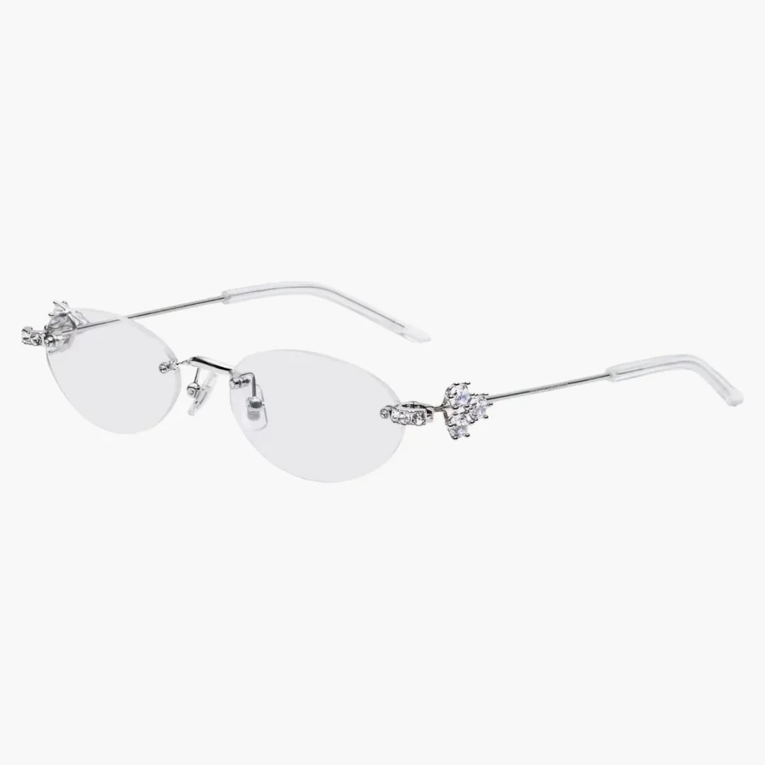 Gentle Monster Orora 02 Sunglasses Silver/clear - Image 2