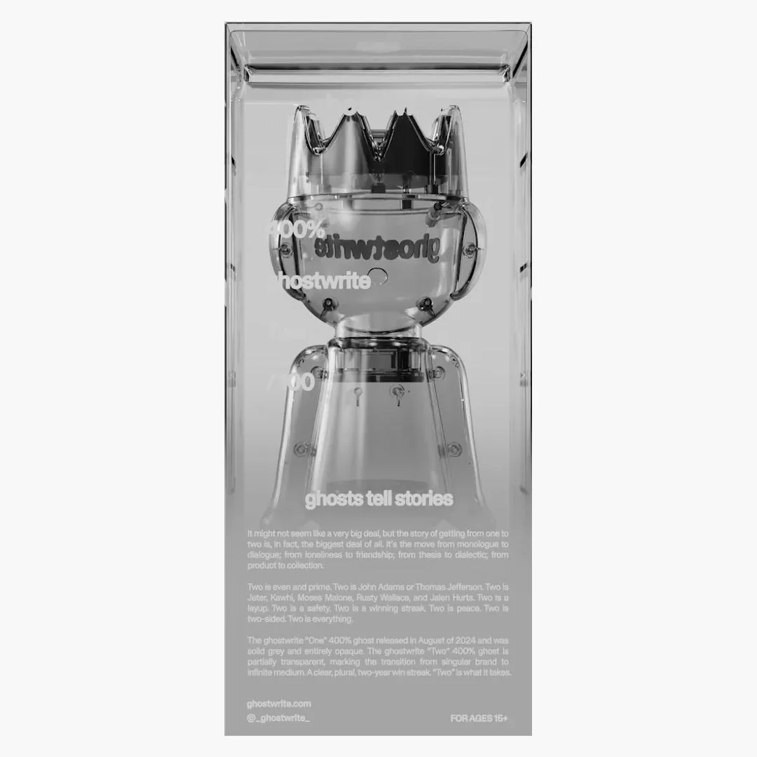 Ghostwrite "two" 400% 2025 (edition Of 100) - Image 6