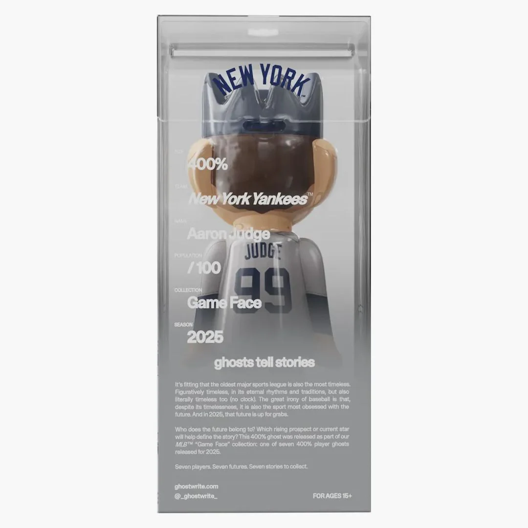 Ghostwrite X Mlb "game Face" Aaron Judge 400% 2025 (edition Of 100) - Image 3