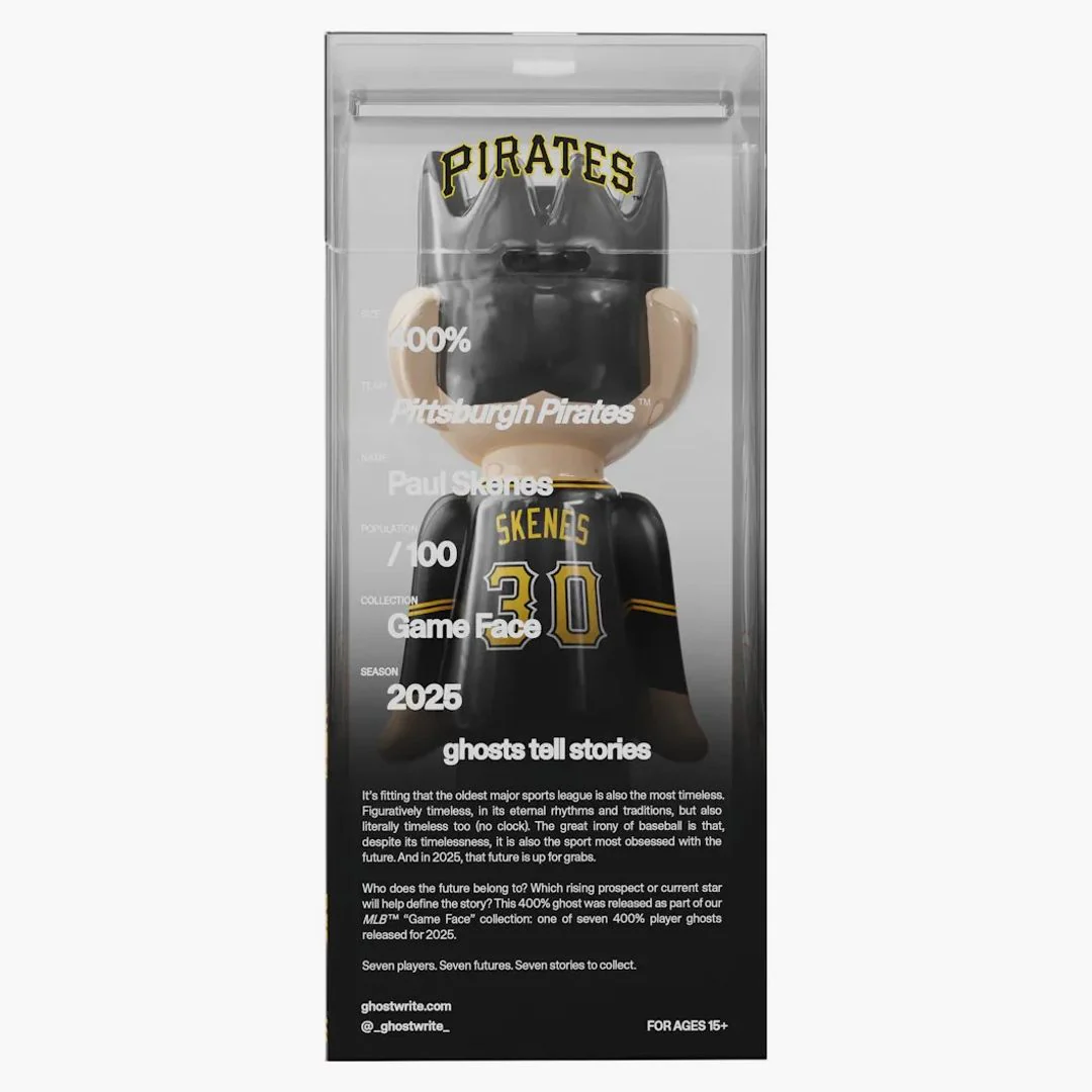 Ghostwrite X Mlb "game Face" Paul Skenes 400% 2025 (edition Of 100) - Image 2