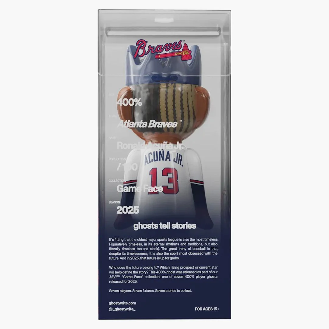 Ghostwrite X Mlb "game Face" Ronald Acuña Jr. 400% 2025 (edition Of 100) - Image 2