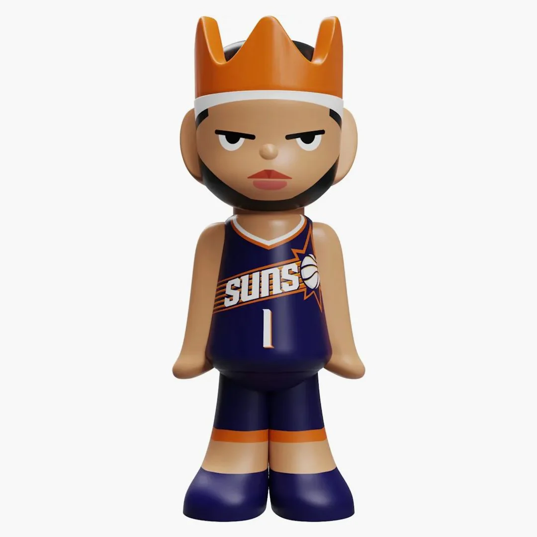 Ghostwrite X Nba "game Face" 2025 Devin Booker 100%