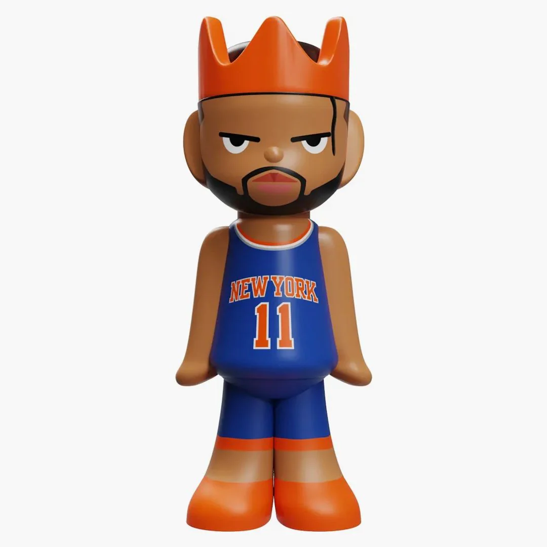 Ghostwrite X Nba "game Face" 2025 Jalen Brunson 100%