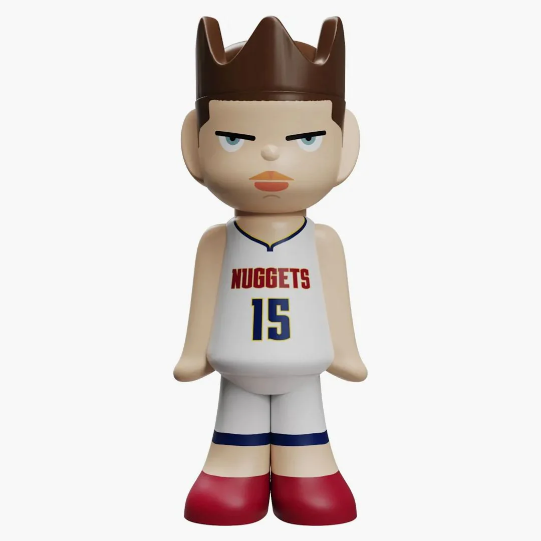 Ghostwrite X Nba "game Face" 2025 Nikola Jokic 100% (base /50)
