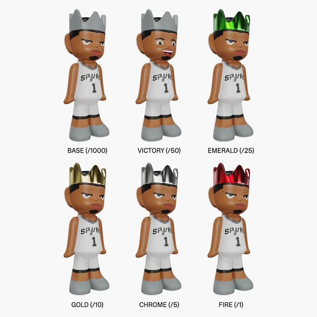 Ghostwrite X Nba "game Face" 2025 Victor Wembanyama 100% - Image 3