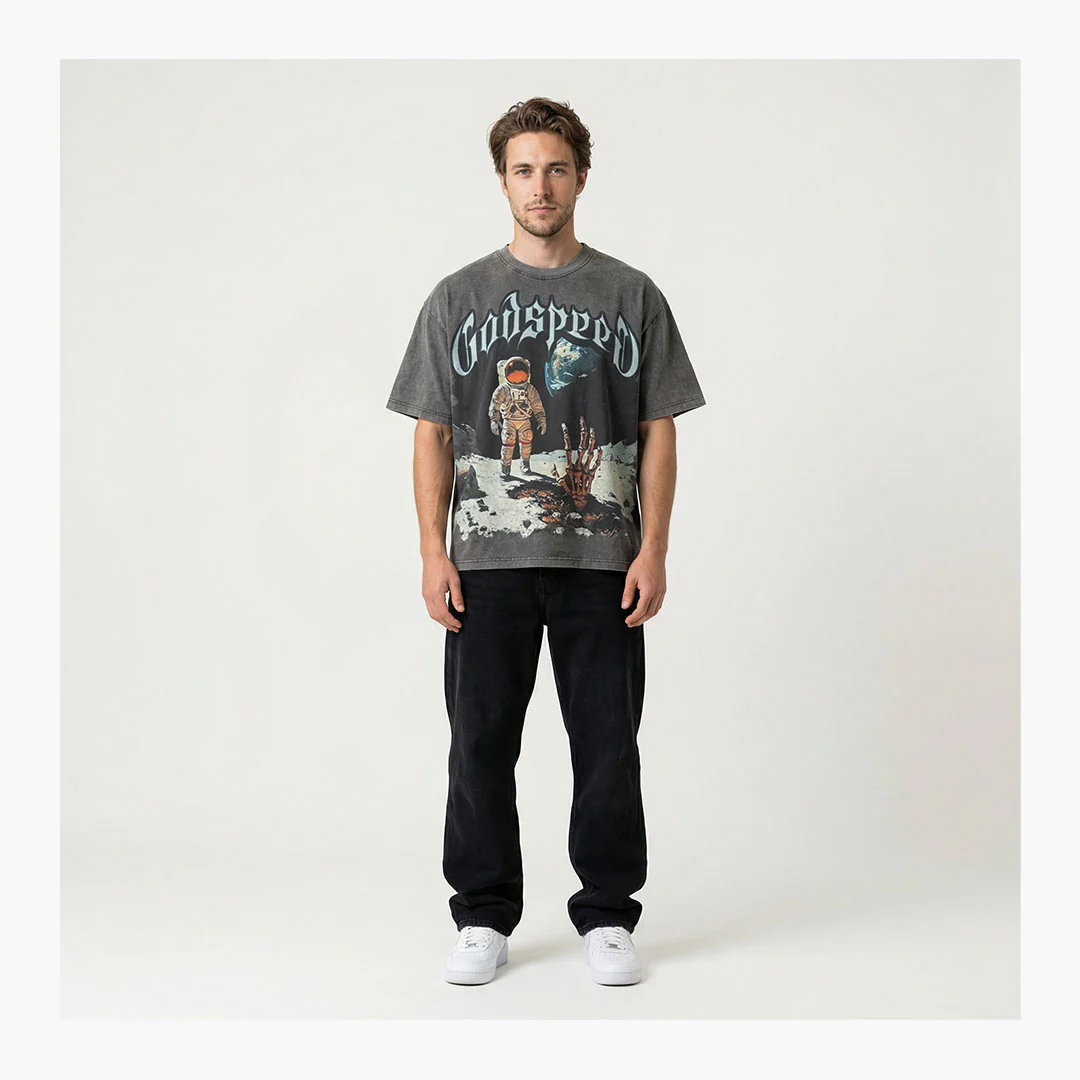 Godspeed First Contact T-Shirt Grey - Image 3