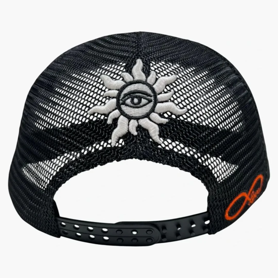 Godspeed Gs Forever Gradient Trucker Hat Black/hawaiian - Image 3