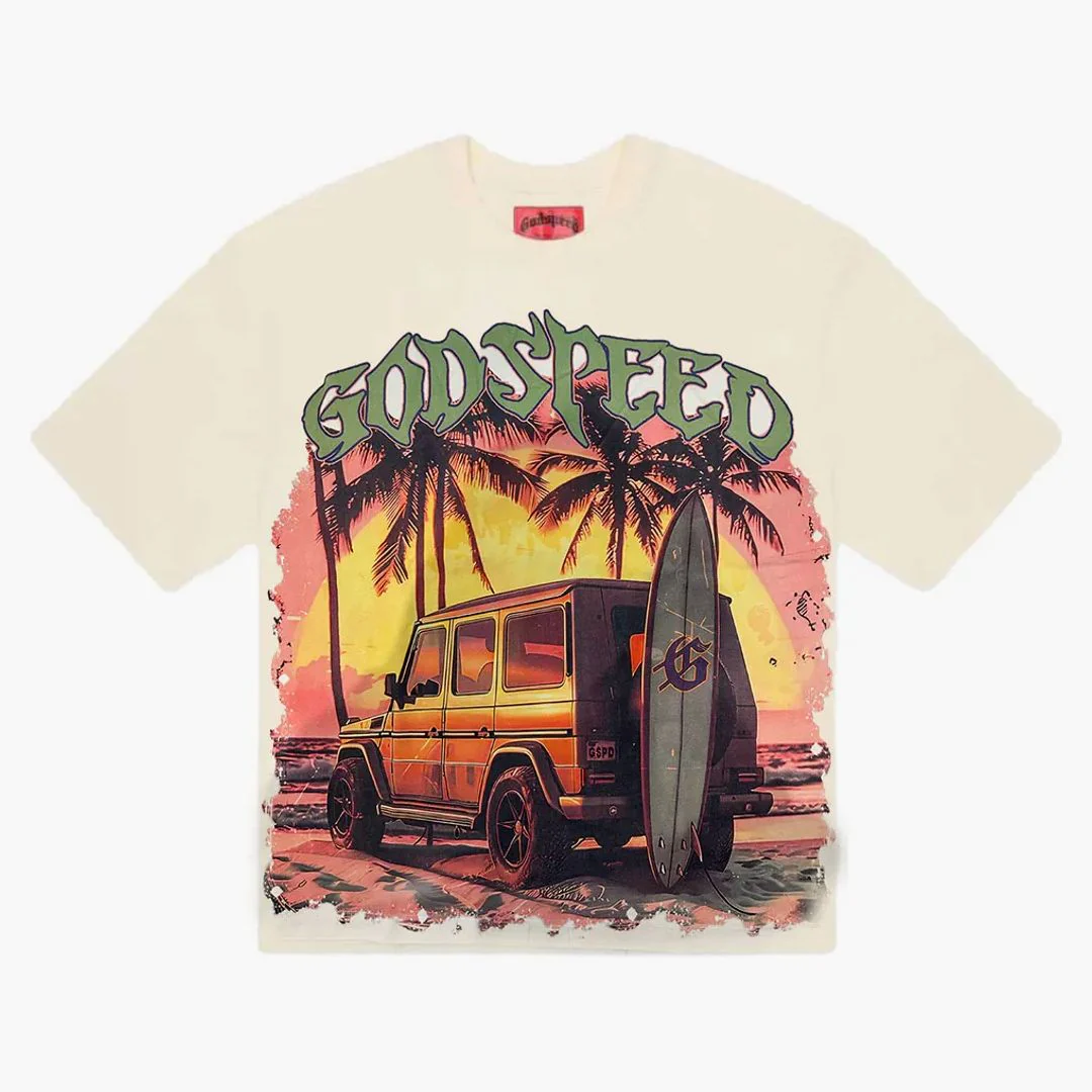 Godspeed Miami G Wagon T-Shirt White