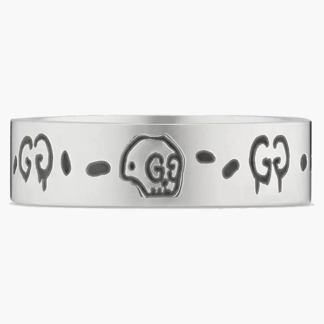 Gucci Ghost Ring Small Silver - Image 2