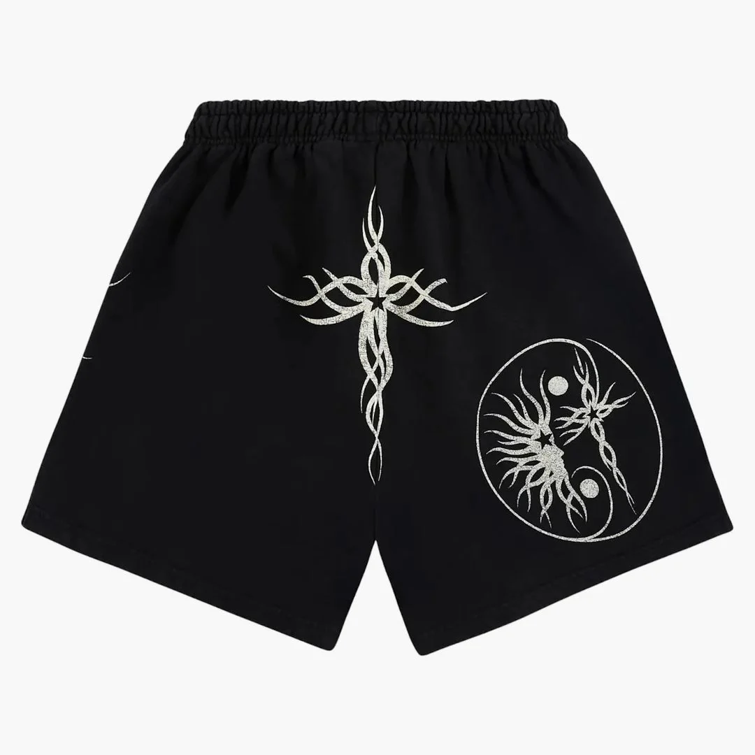 Hellstar Flame Yang Short Black - Image 2