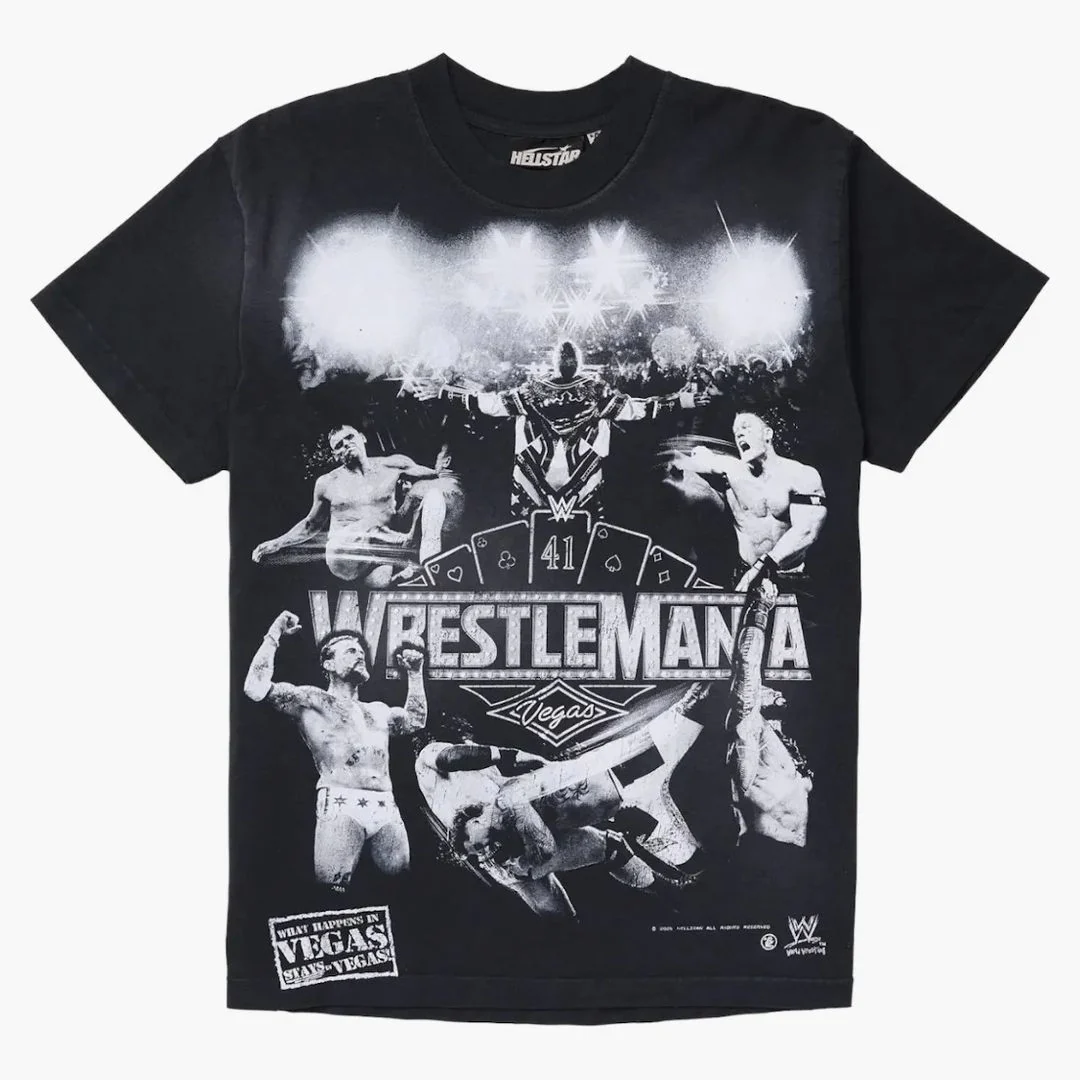 Hellstar Wrestlemania T-shirt Black