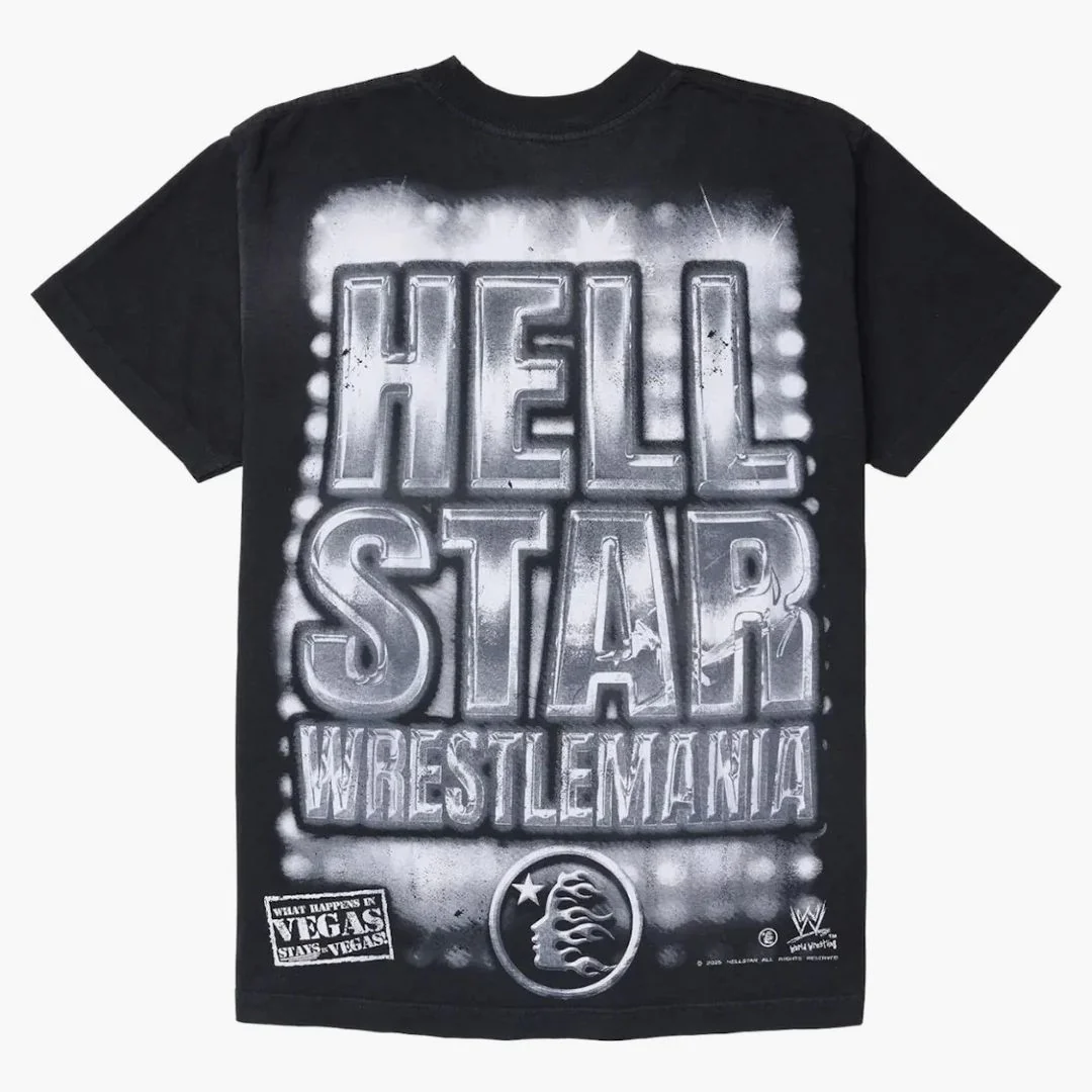 Hellstar Wrestlemania T-shirt Black - Image 2