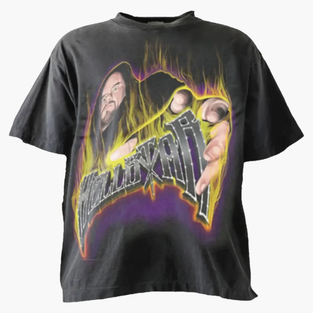 Hellstar Wrestlemania Undertaker T-shirt Black