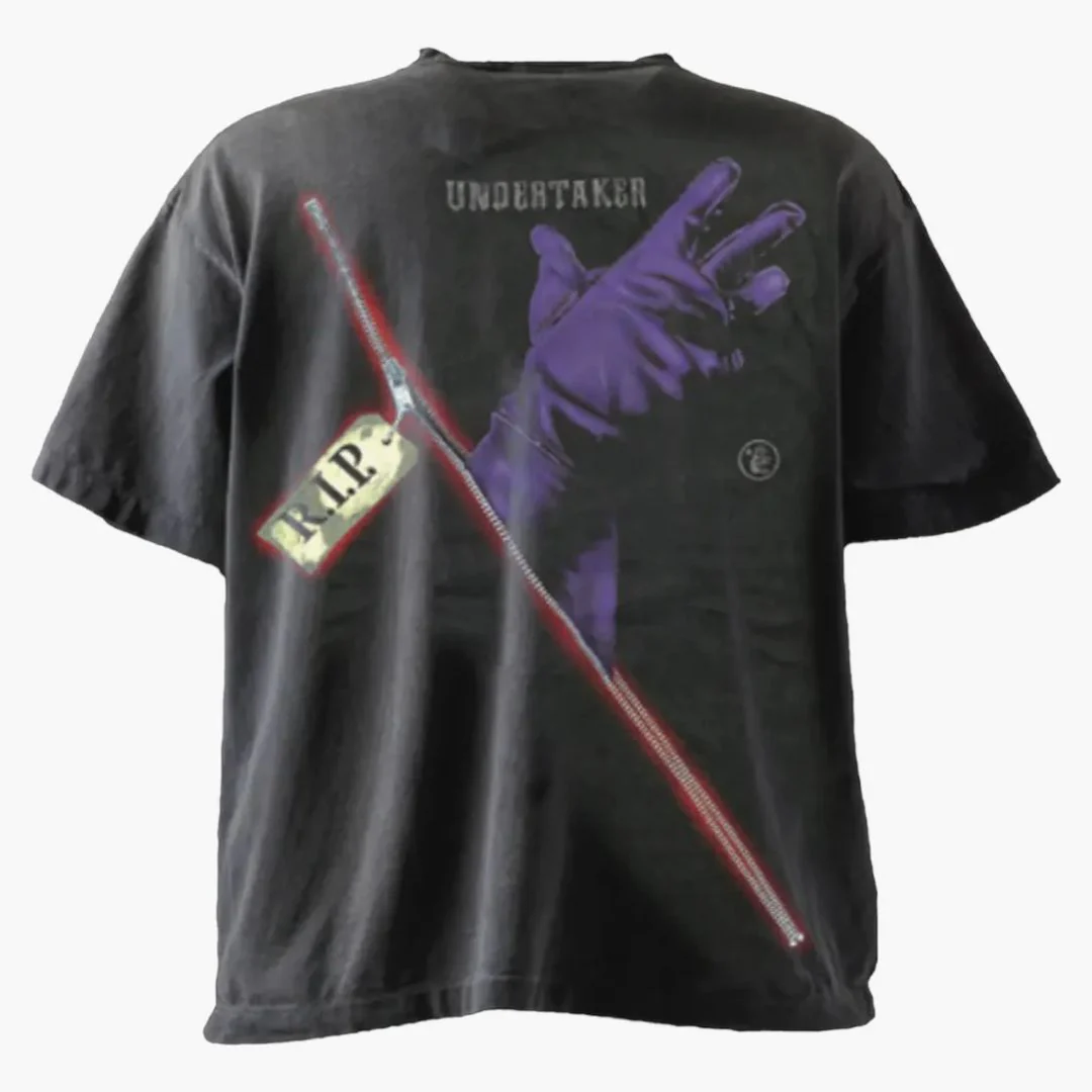 Hellstar Wrestlemania Undertaker T-shirt Black - Image 2