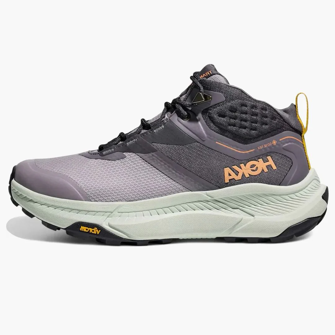 Hoka One One Transport Hike Gore-tex Grey Skies Sea Glass (women's)