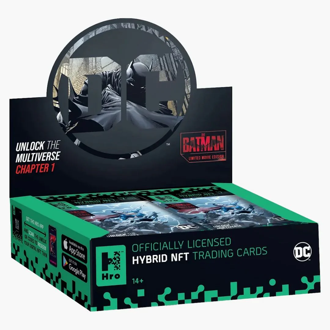 Hro Hybrid Trading Cards Dc Unlock The Multiverse Chapter 1: The Batman Mega Booster Box