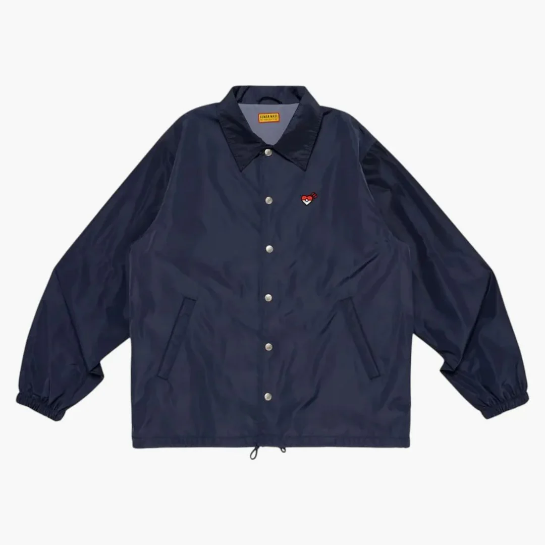 Human Made X Pokemon Coach Jacket Navy