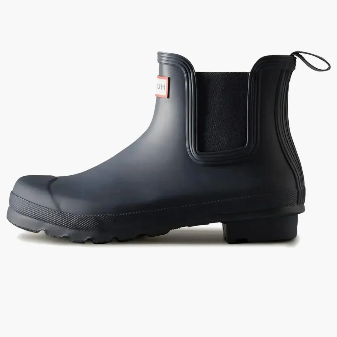 Hunter Original Chelsea Boots Navy (women's)