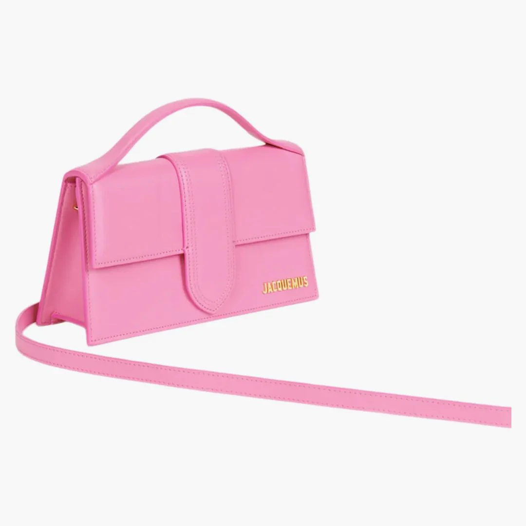 Jacquemus Le Grand Bambino Crossbody Flap Bag Pink - Image 3