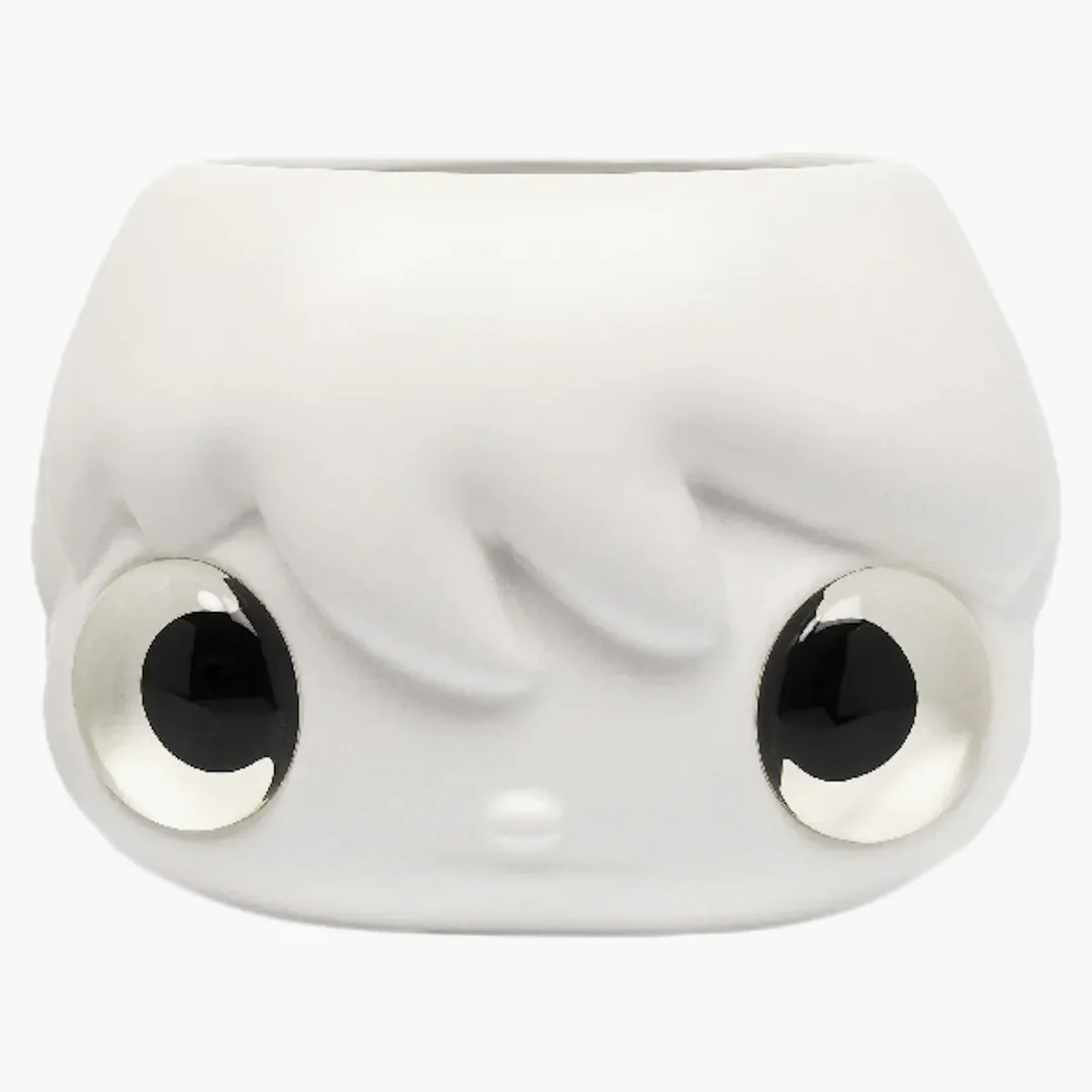 Javier Calleja Pot Pop Top Planter Pot White/white