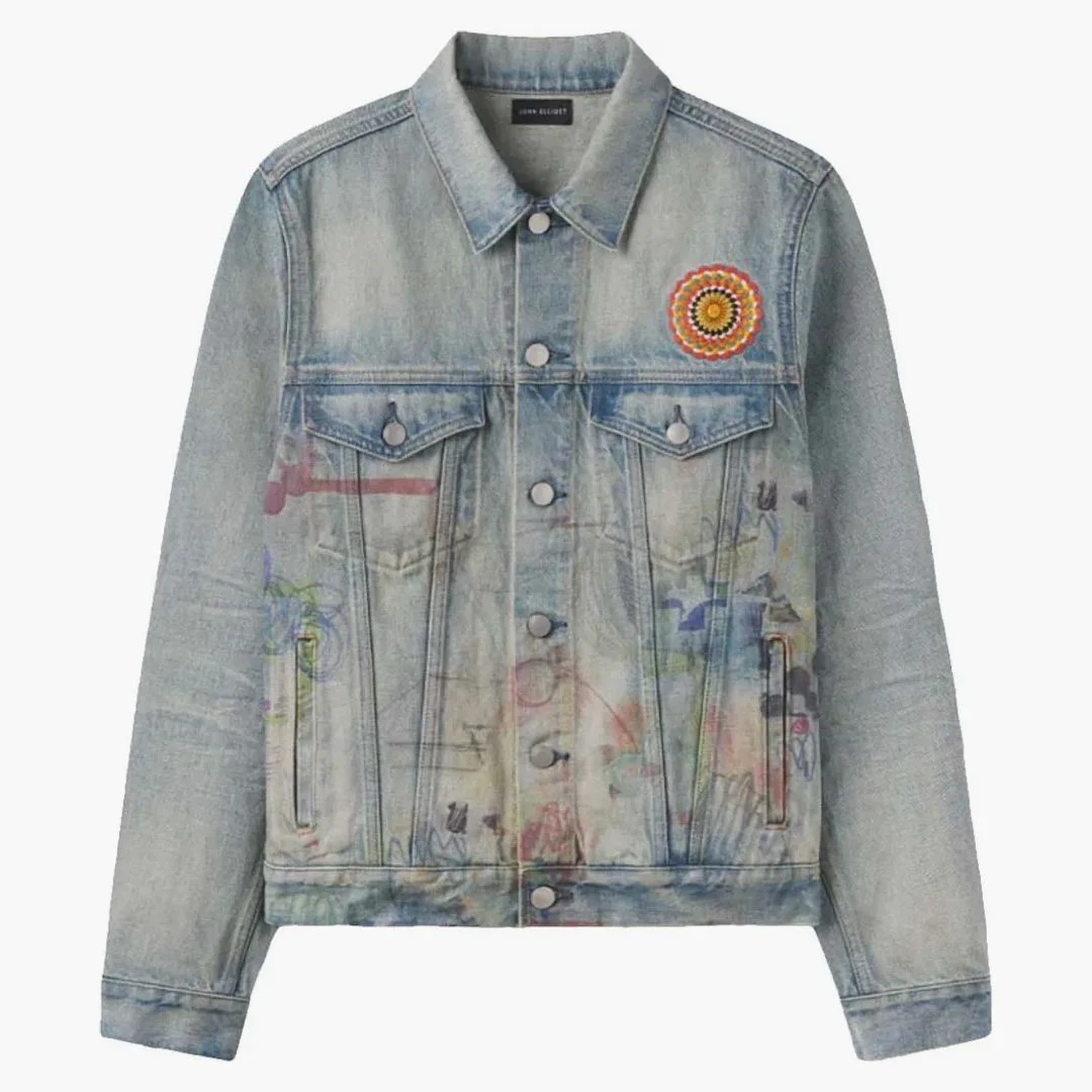 John Elliott Scribble Thumper Jacket Iii Multi - Image 2