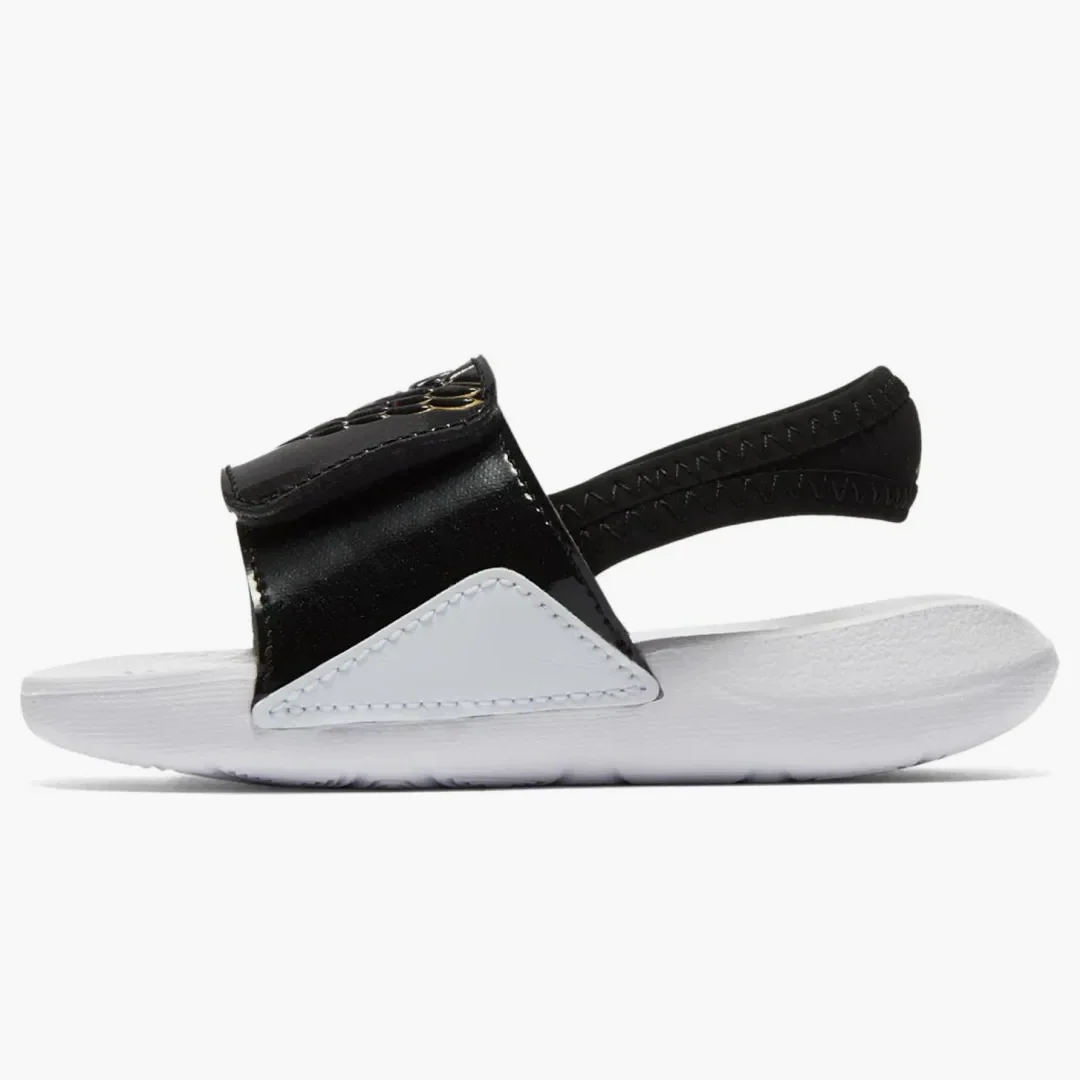 Jordan Hydro 7 Black Metallic Gold White (td)