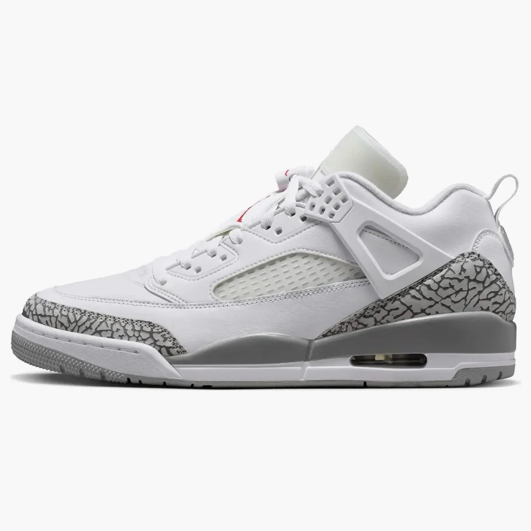 Jordan Spizike Low White Cement