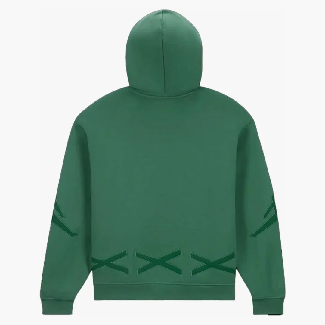 Jordan X Nina Chanel Fleece Hoodie (asia Sizing) Green Stone - Image 2
