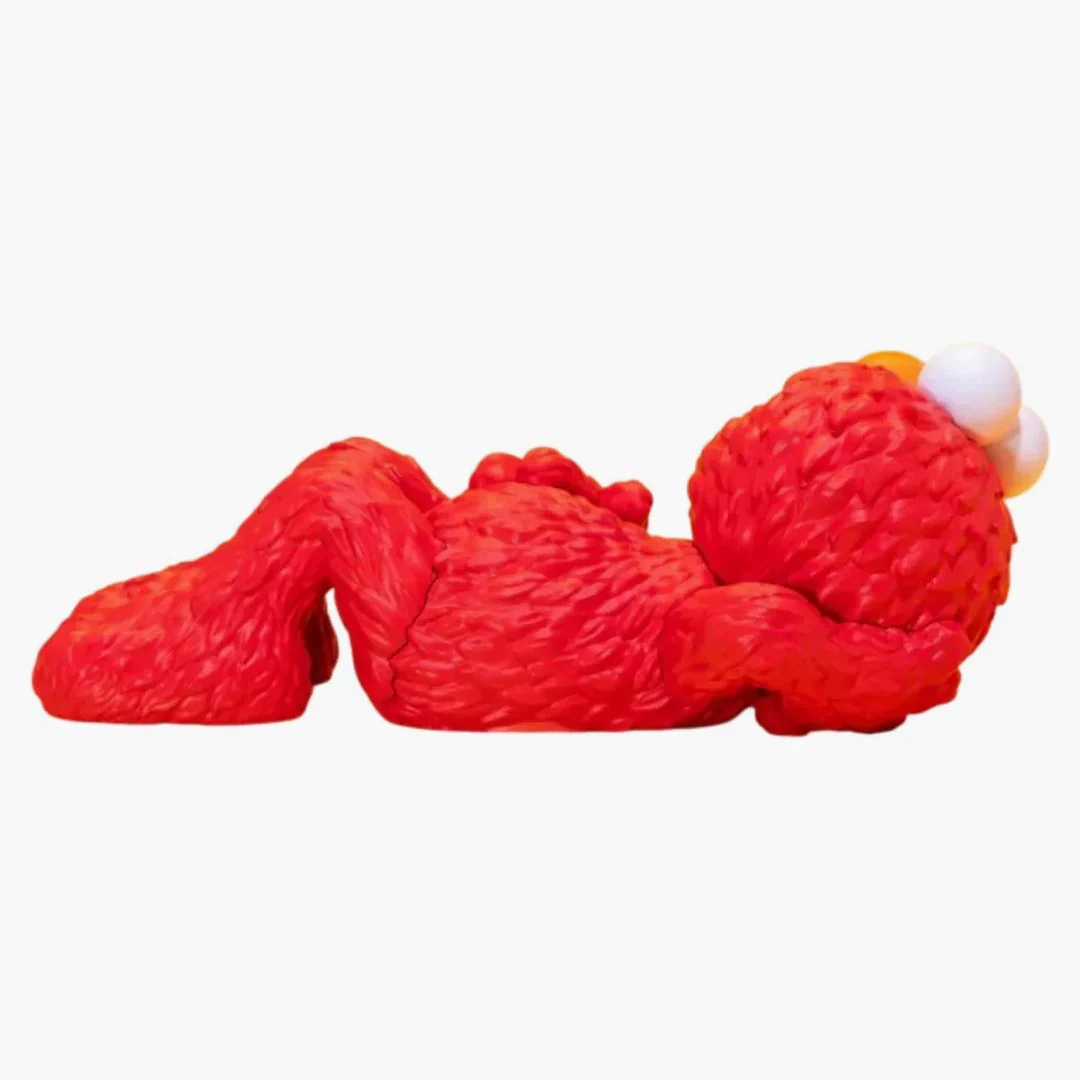 Kaws & Sesame Street Elmo Vinyl Figure - Image 2