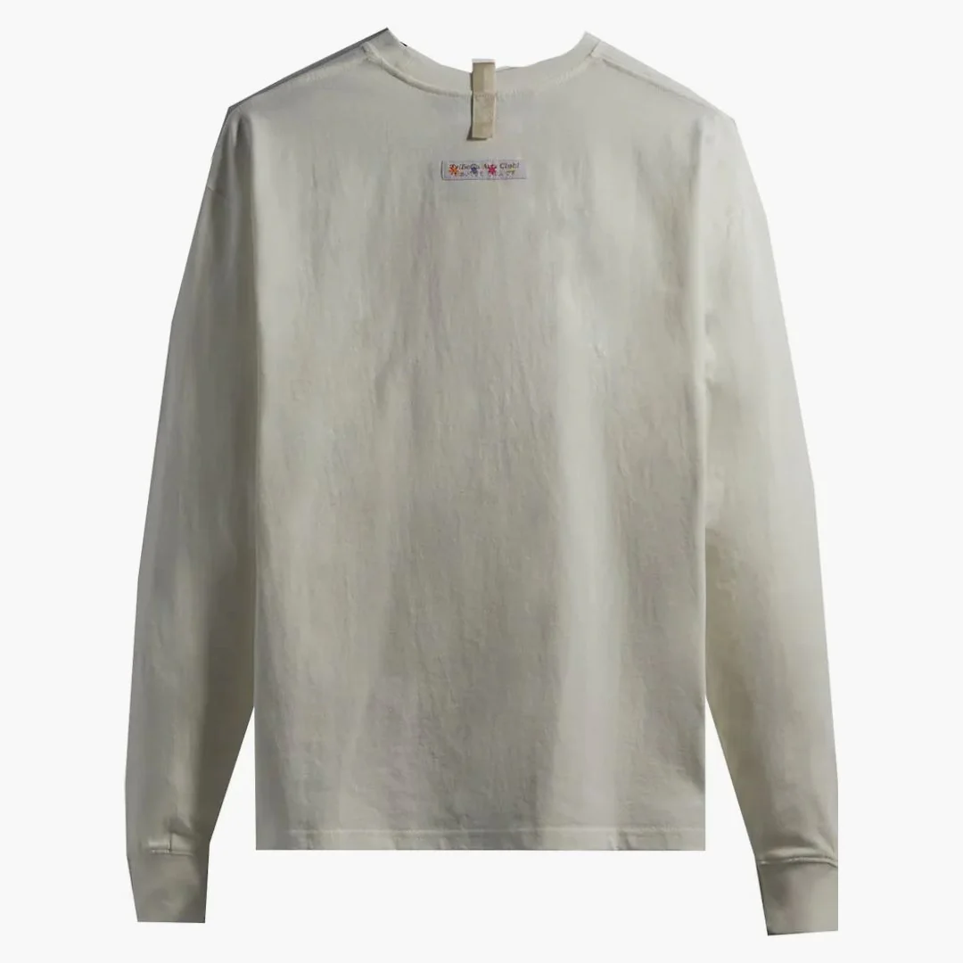 Kith Advisory Board Crystals Holographic Classic Logo L/s Tee Selenite White - Image 2