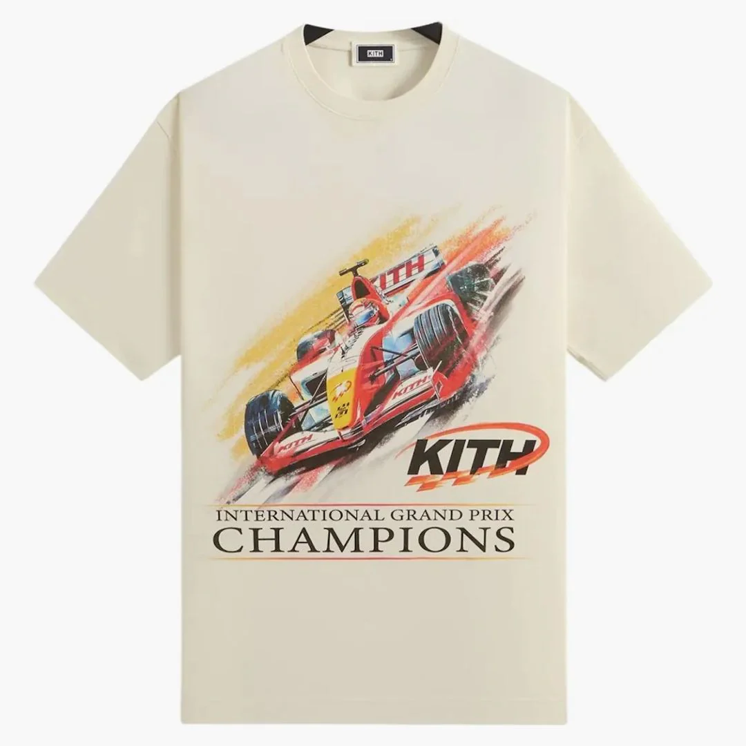 Kith F1 Champion Vintage Tee Silk