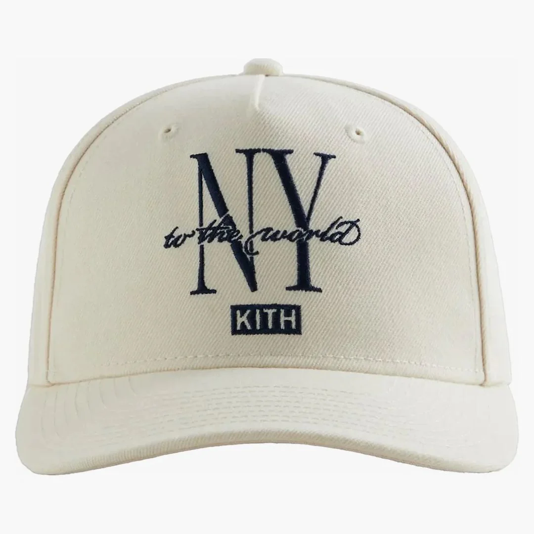 Kith Gwynn Pinch Crown Snapback Hat Sandrift - Image 2